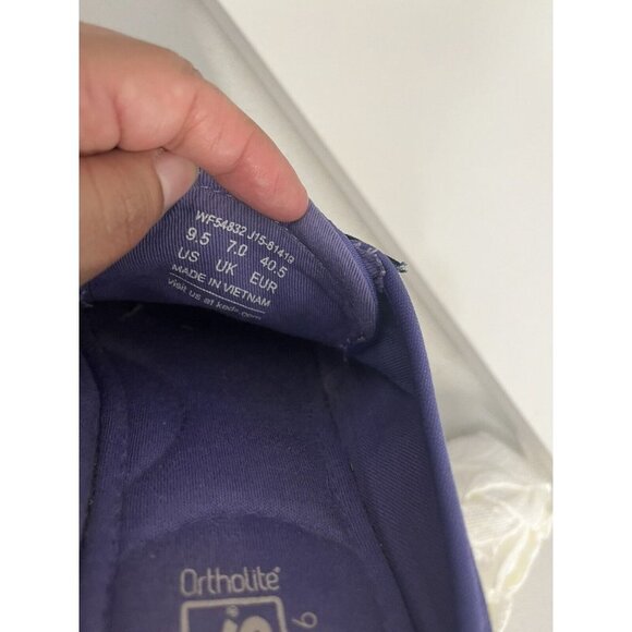 keds ortholite laced slide sneakers blue size 9.5 - Picture 9 of 10